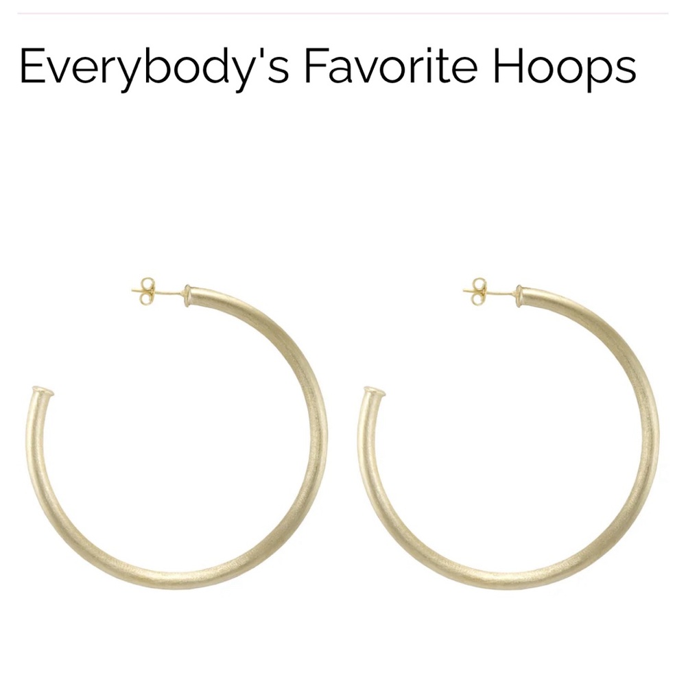 Sheila Fajl Gold Hoops